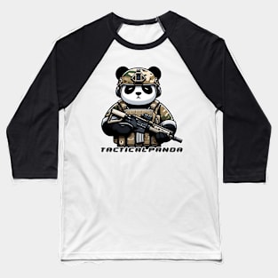 Tactical Panda Baseball T-Shirt